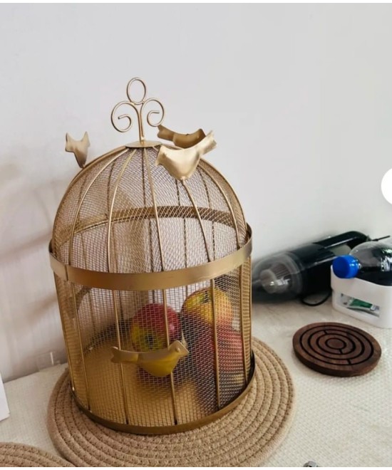 Fruit Basket with mesh (Jaali) & Lid