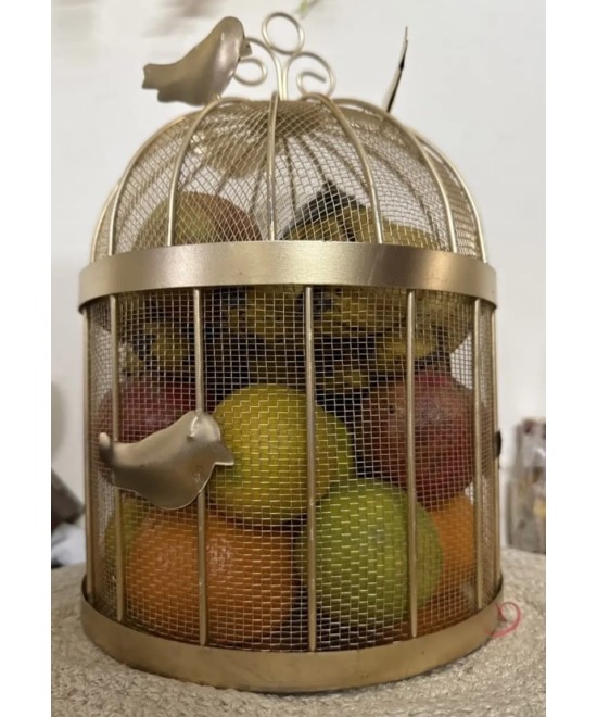 Fruit Basket with mesh (Jaali) & Lid