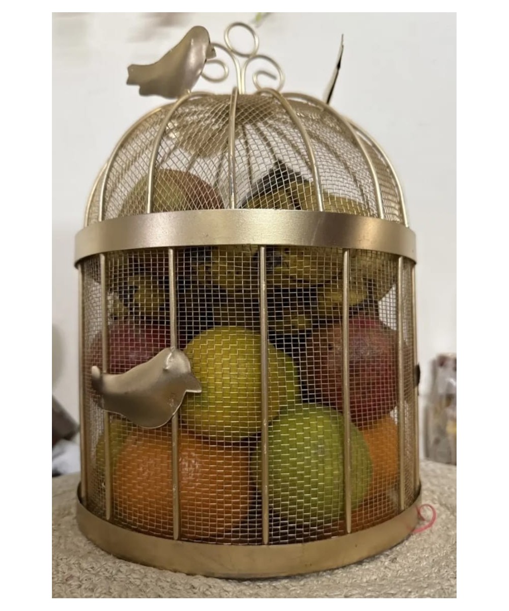 Fruit Basket with mesh (Jaali) & Lid