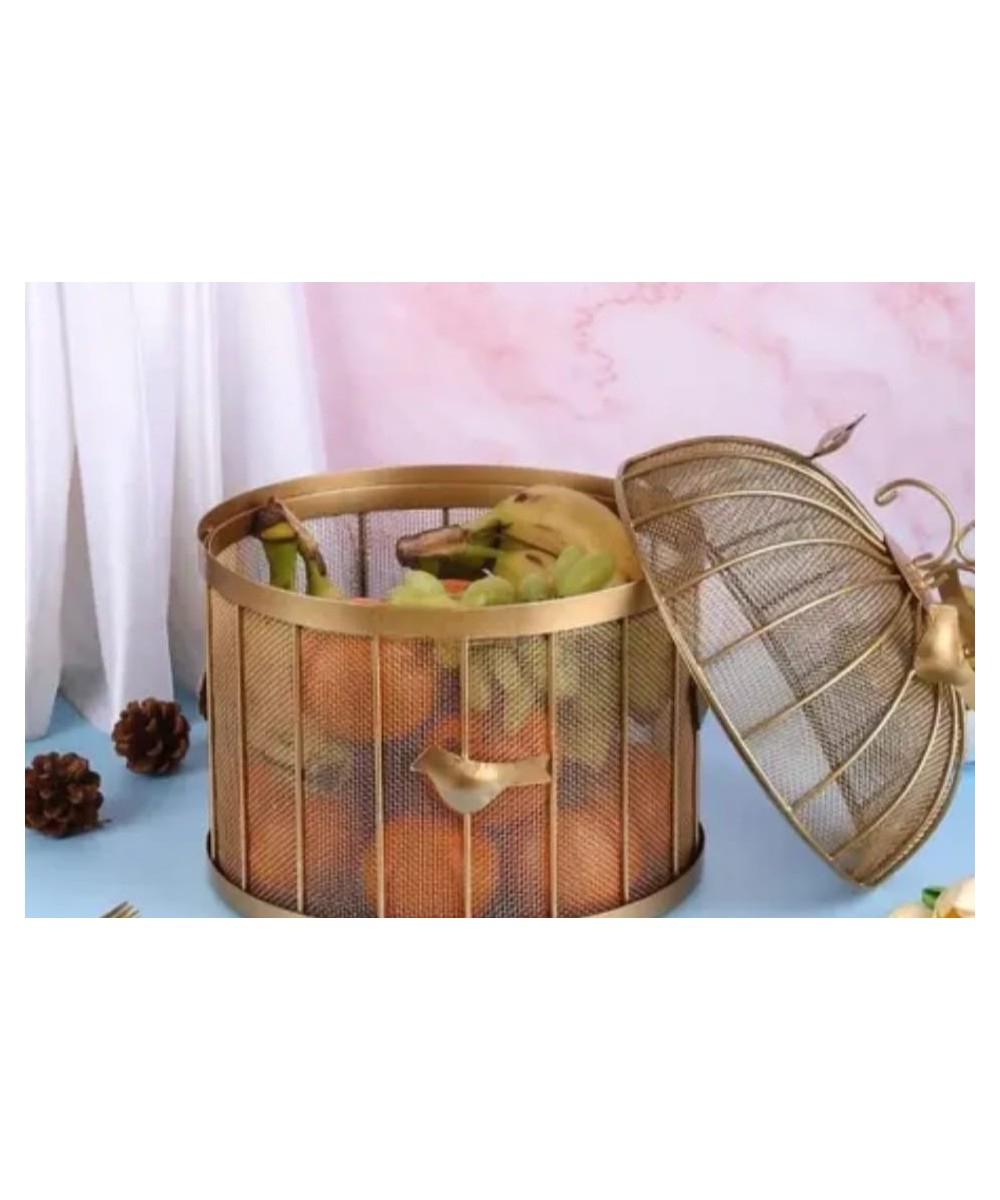 Fruit Basket with mesh (Jaali) & Lid
