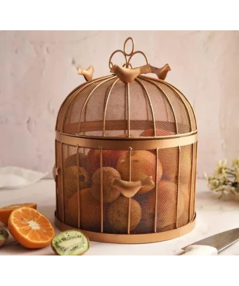 Fruit Basket with mesh (Jaali) & Lid