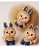 Cute labubu cartoon Hair clips