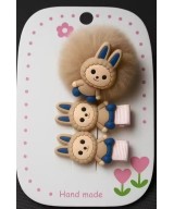 Cute labubu cartoon Hair clips