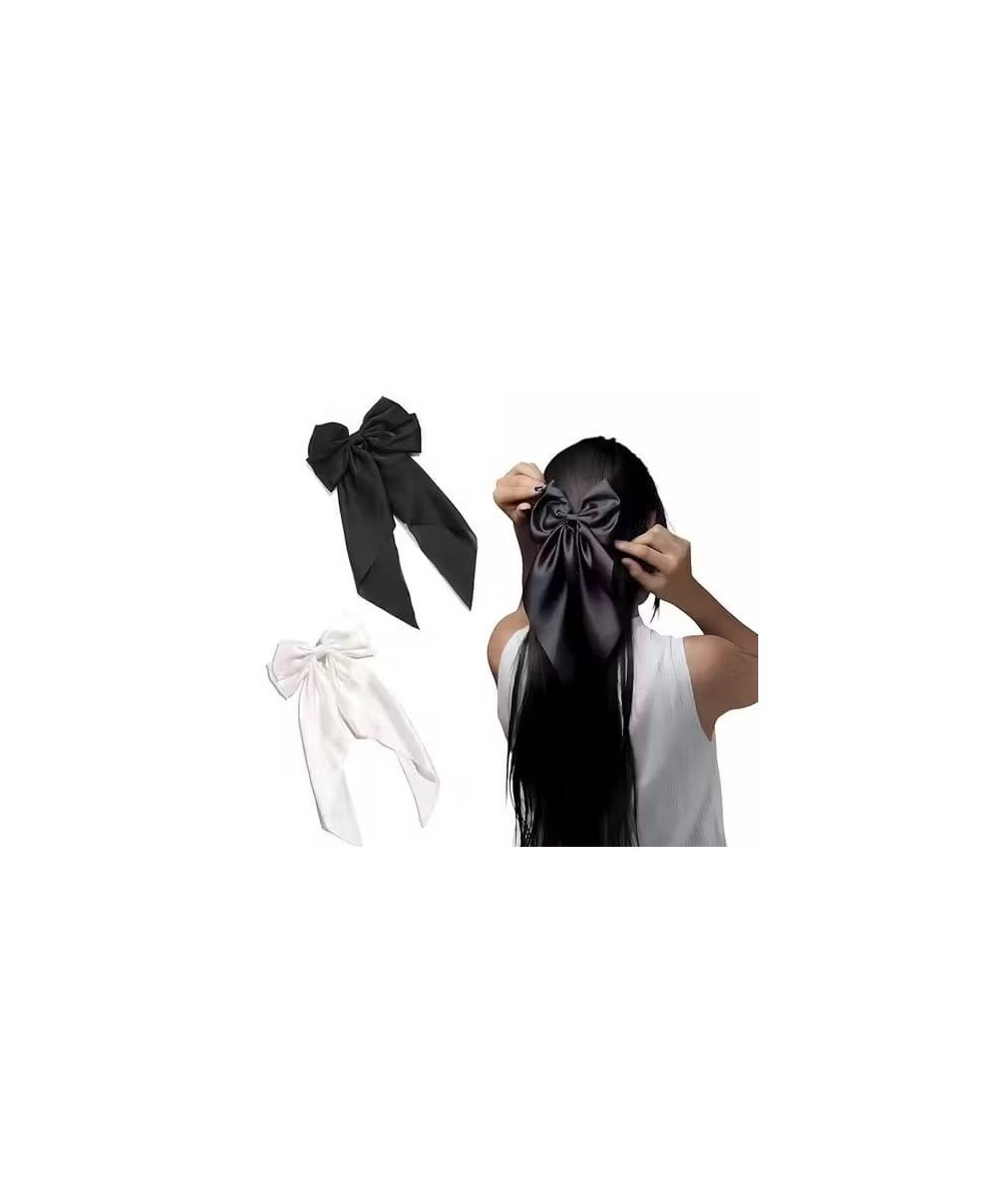 Retro Ribbon with Clips Women Girls Hair Accessories