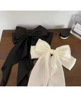 Retro Ribbon with Clips Women Girls Hair Accessories