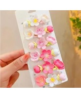 Nitya Trends Rose design hair clips pack of 6 clips