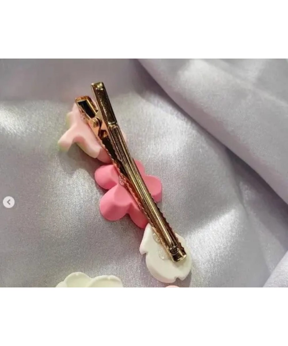 Nitya Trends Rose design hair clips pack of 6 clips