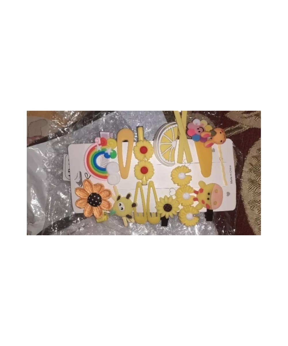 Korean Baby Hair Pin - Yellow