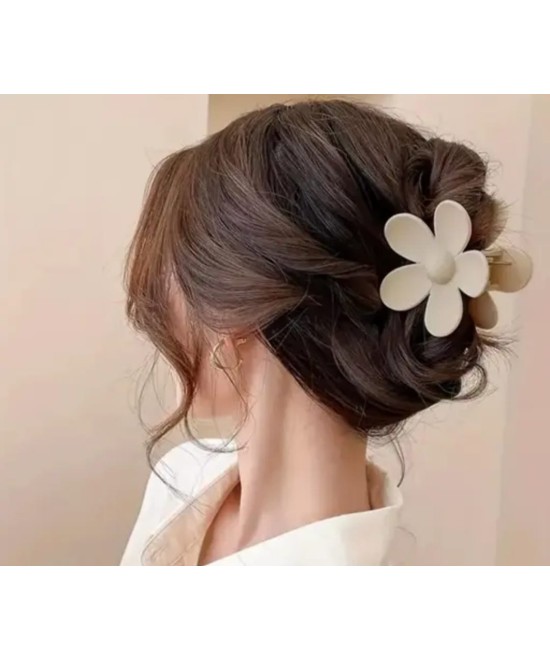 Hair claw matte big thick hair accessory anti slip clutcher