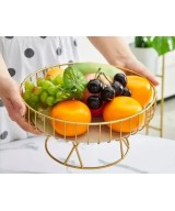 Fancy Fruit & Vegetable Basket Bowl with Stand for Dining Table/Kitchen