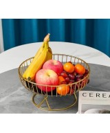 Fancy Fruit & Vegetable Basket Bowl with Stand for Dining Table/Kitchen