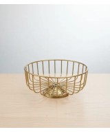 Beautiful Elegant Metal Wire Basket For Kitchen & Dining Table