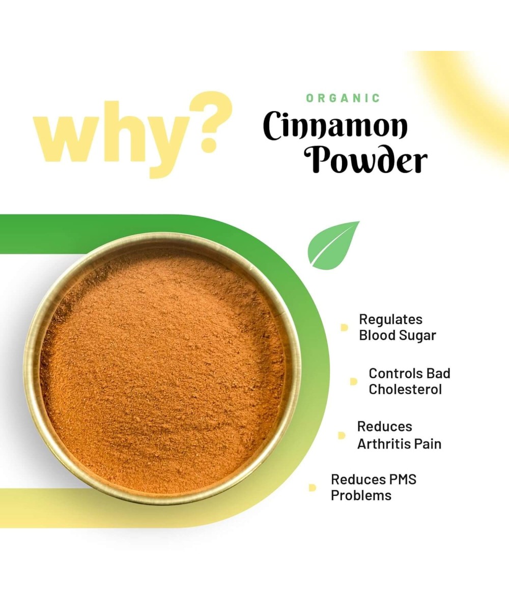 Premium and Natural Vedahillz Cinnamon Powder – Spice for Flavor, Wellness, and Everyday Health