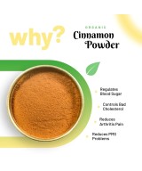 Premium and Natural Vedahillz Cinnamon Powder – Spice for Flavor, Wellness, and Everyday Health